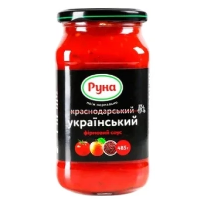 Банка томатного пюре «Український» от бренда Руна - Чардаш