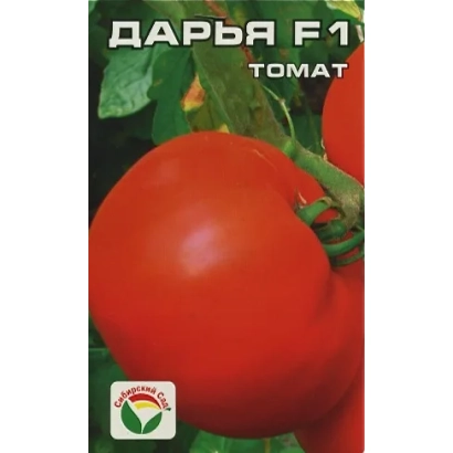 Червоний помідор сорту Дарья F1 на фоні листя - ДАР’Я
