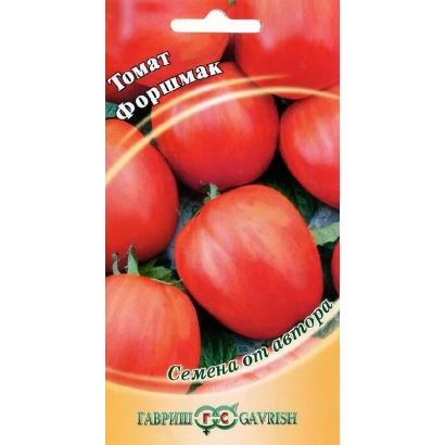 Пакет насіння помідора Форшмак з зображенням червоних плодів