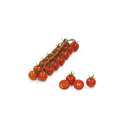Красные томаты на ветке и отдельно, без названия продукта. - МАКСИМАТО