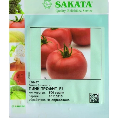 Пакет семян томата ПИНК ПРОФИТ с фото красных помидоров