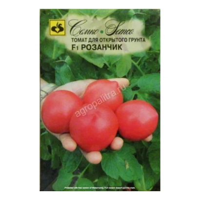 Tomato seeds Rozanchik on seed packet