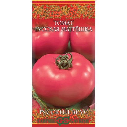 Tomato seed packet Russian Matreshka