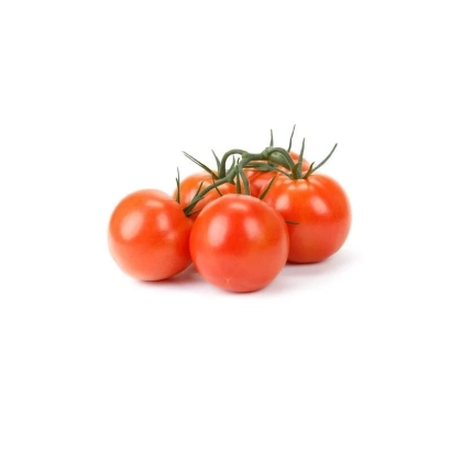 Томаты сорта Сантиана на белом фоне