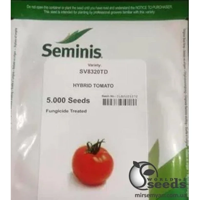 Seed packet of tomato SV8320TD