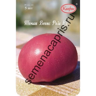 Красный томат сорта Моран Бонне Папа на упаковке семян - ВЕНИС РОЗА