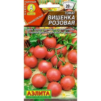 Пакет насіння помідора Вишенка Рожева - ВИШЕНЬКА РОЖЕВА