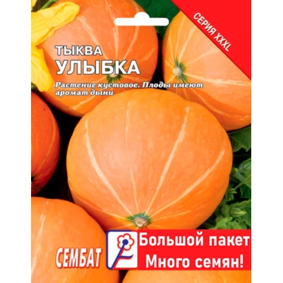 Пакет семян тыквы сорта Улыбка - Феро