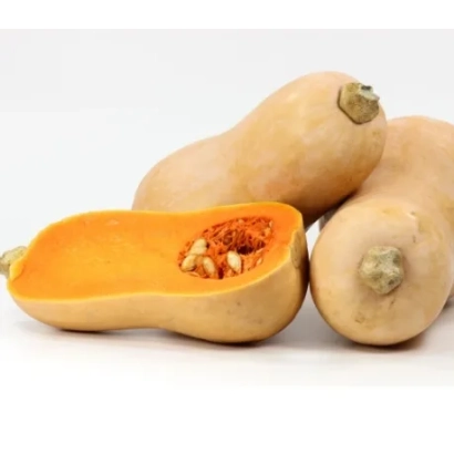 Тыква Матильда — целые и разрезанная тыква с видимой мякотью и семечками