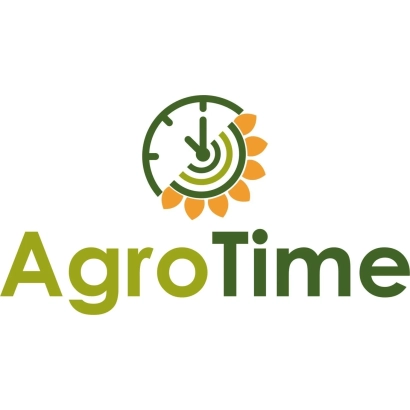 Логотип бренду AgroTime - АГРОТАЙМ