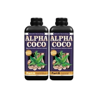 Две бутылки Alpha Coco для гидропоники - Альфа Гроу