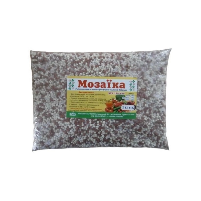 Bag of fertilizer named Мозайка - Nitrogen-lime