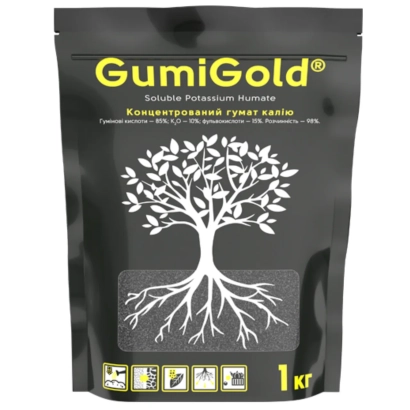 Удобрение органо-минеральное «GumiGold» в пакетике 1 кг