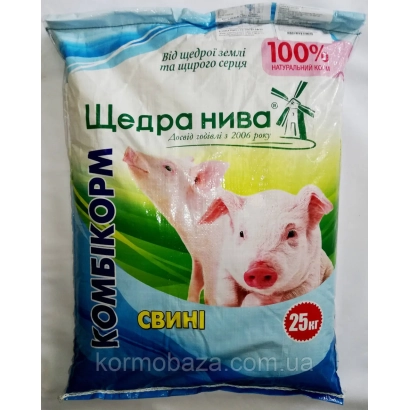 Мешок с удобрением «Щедра нива ГВ» для свиней