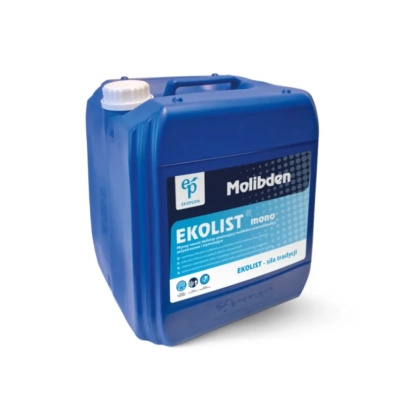 Синяя канистра с надписью EKOlist от производителя Moibden - Еколист багатокомпонентний