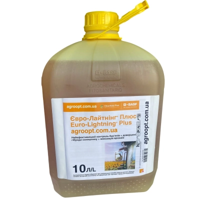 Каністра з добривом Євро-Лайтнінг Плюс об'ємом 10 л - Єврофертил Плюс