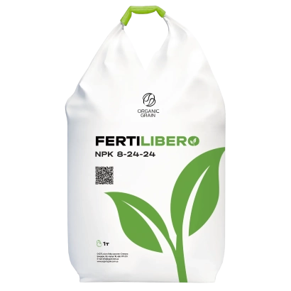 Bag of FERTILIBERO fertilizer NPK 8-24-24