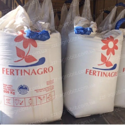 Мішок добрива ФЕРТІНАГРО з логотипом та маркуванням - ФЕРТІНАГРО (FERTINAGRO)
