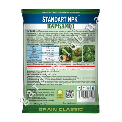 Мешок с удобрением Карбамид от бренда STANDART NPK - Карбамид - побичний продукт виробництва карбамиду