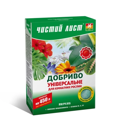 Universal fertilizer for flowering plants in Chisty List packaging - Krista MKR