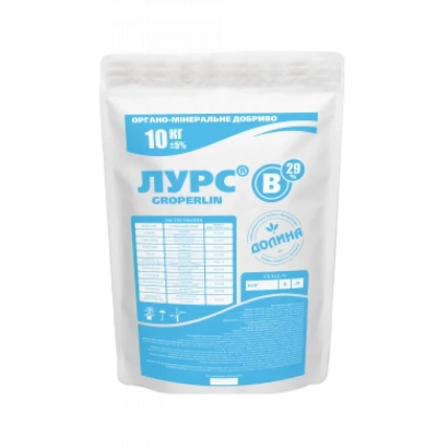 Пакет с удобрением ЛУРС 10 кг