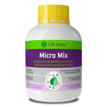 Бутелка добрива Micro Mix від Life Force