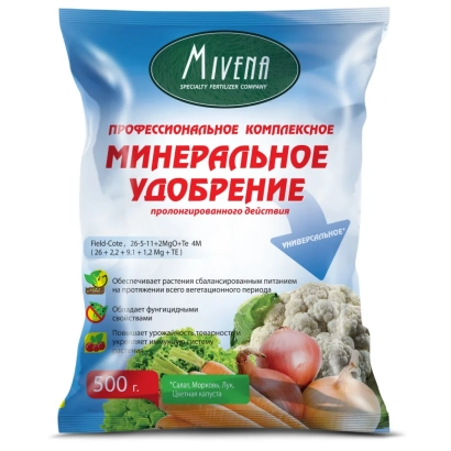 Минеральное комплексное удобрение MIVENA в упаковке 500 г - МИВЕНА