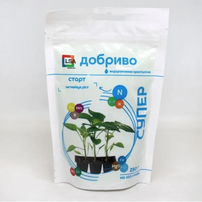 Посилання «Добриво» з зображенням ростків рослин - PROVEO star