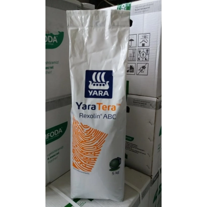 Белый мешок с продуктом Rexolin ABC от Yara - Рексолин