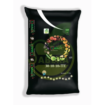 Мешок удобрения SABERA MEJIK (DRIP FERT) с надписью 30-10-10+TE - САБЕРА МЕДЖИК (ДРИП ФЕРТ)