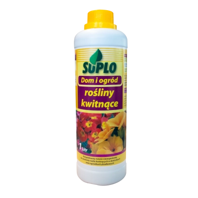Бутелька добрива Suplofol для квітучих рослин - Суплофол