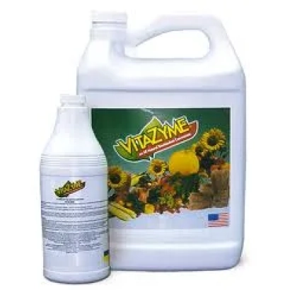 Канистра и бутылка удобрения Vitazim с изображением подсолнухов - Витазим, р.
