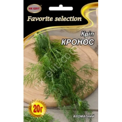Пакет семян укропа Кронос с изображением зелени