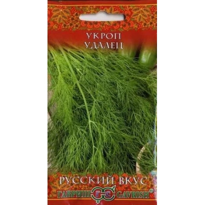Пакет семян укропа УДАЛЕЦ с изображением зелени