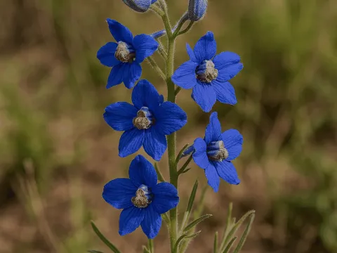 Delphinium denudatum