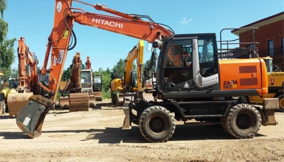 Выбор колесного экскаватора для вашего проекта
