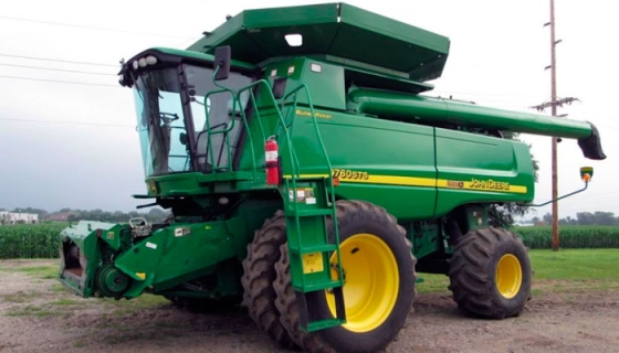 Зерноуборочные комбайны б/у из США: в чем их преимущества