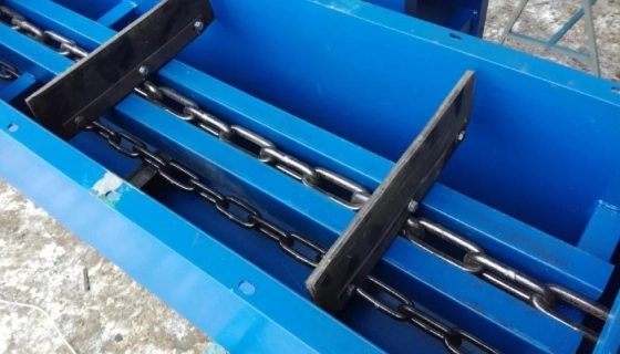 Скребковый транспортер: особенности техники