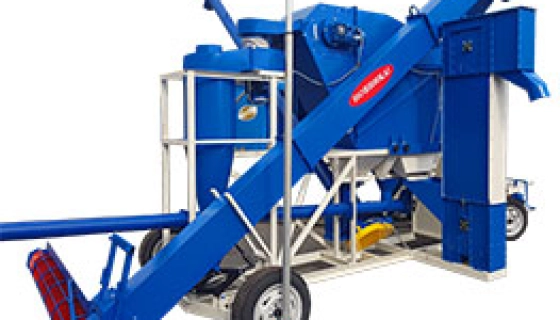 Очистка и калибровка зерна с помощью специального оборудования