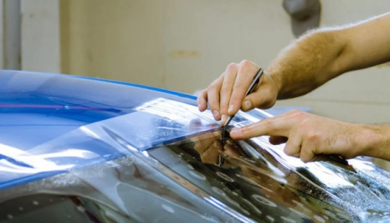 Как работает защитная пленка для лобового стекла