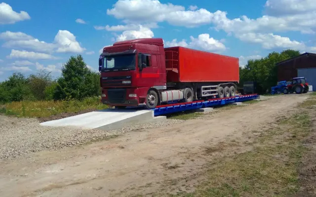 Особенности выбора и установки автомобильных весов для агропредприятий
