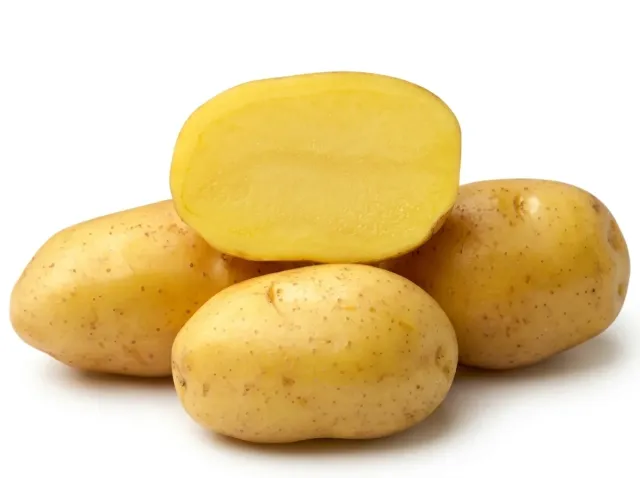 Клубни картофеля сорта Роксана