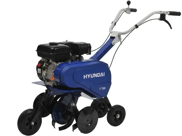 Мотоблок Hyundai T700 с двигателем и колесами