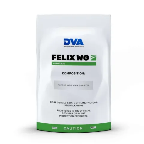 Packaging of herbicide Felix WG