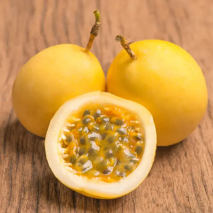 Yellow passion fruit