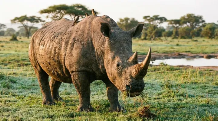 White rhinoceros