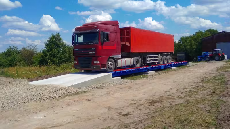 Особенности выбора и установки автомобильных весов для агропредприятий
