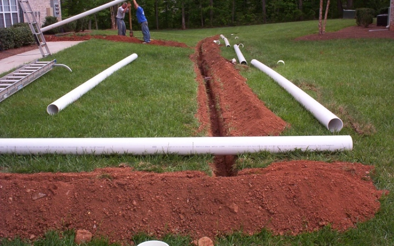 Дренажная система на участке: функции и разновидности проектов