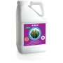 Bottle of fungicide ARKC, 5 L volume, with image of green grass on label. - AYAX