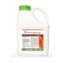 Bottle of fungicide Kemistar C.e. on white background